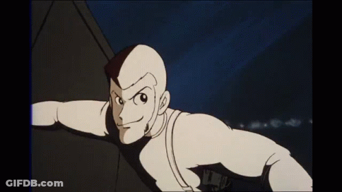 Cartoon Character Holding Gun GIF