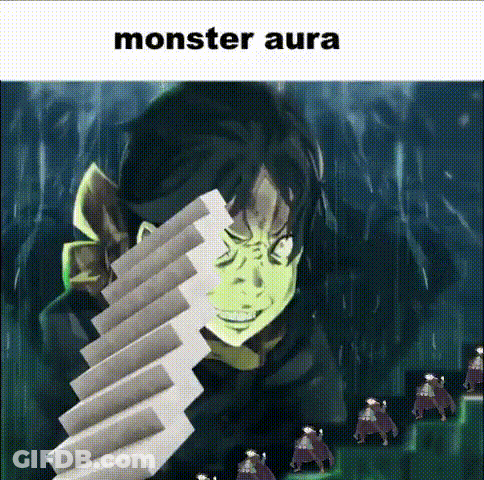 Cartoon Character Holding Papers With Monsters GIF