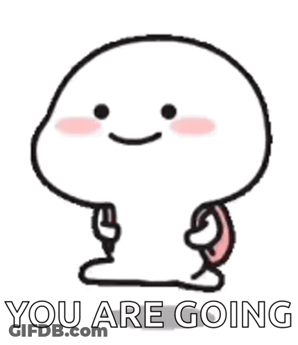 Cartoon Character Holding Pillow Smiling GIF