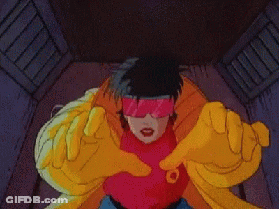 Cartoon Character Holding Scissors And Sword GIF