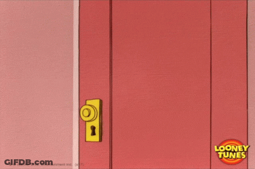Cartoon Character Holding Sign Saying Not Disturb GIF