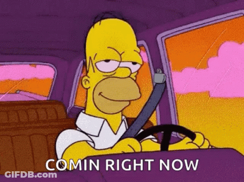Cartoon Character Holding Sign Saying Stoned GIF