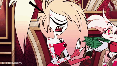 Cartoon Character Holding Stack Of Money GIF