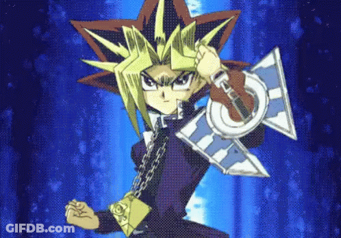 Cartoon Character Holding Sword And Shield GIF