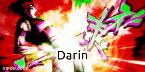 Cartoon Character Holding Sword Darin GIF