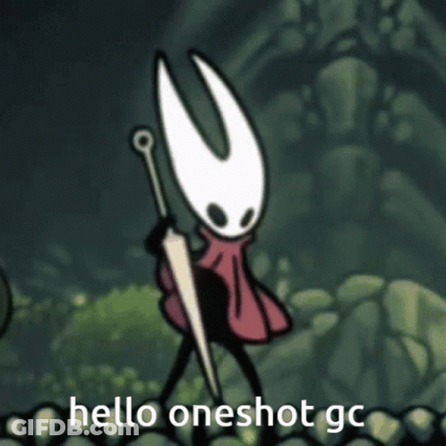 Cartoon Character Holding Sword Hello Oneshots Gc GIF