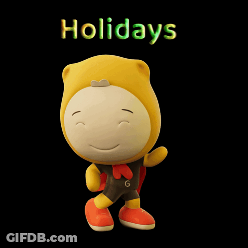 Cartoon Character Holidays GIF