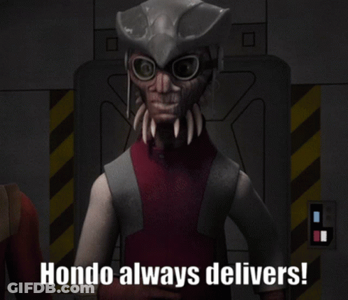 Cartoon Character Hondo Always Delivers GIF
