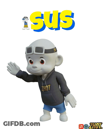 Cartoon Character Hoodie Zhot GIF