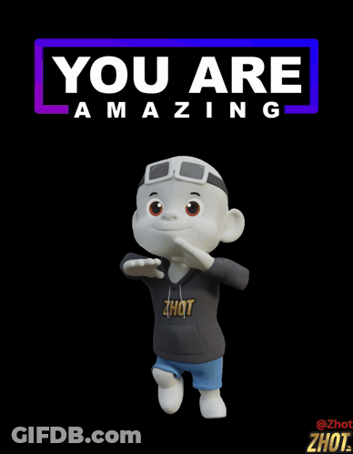 Cartoon Character Hoodie Zhot GIF