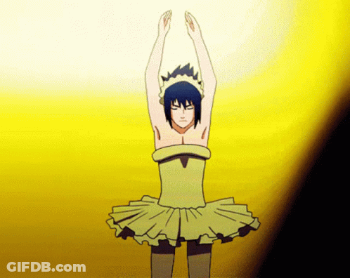 Cartoon Character In Ballerina Outfit GIF