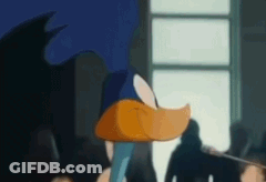 Cartoon Character In Batman Costume Holding Bat GIF