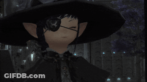 Cartoon Character In Black Hat And Eyepatch GIF