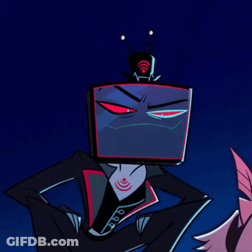 Cartoon Character In Black Suit And Top Hat GIF