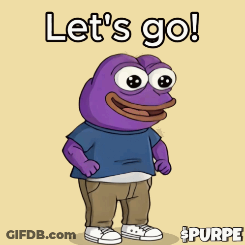 Cartoon Character In Blue Shirt Says Let's Go GIF