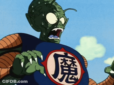 Cartoon Character In Blue Shirt With Chinese Characters GIF