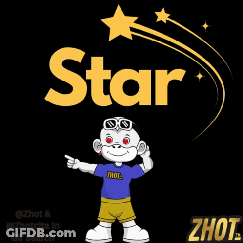 Cartoon Character In Blue Shirt Zhot GIF