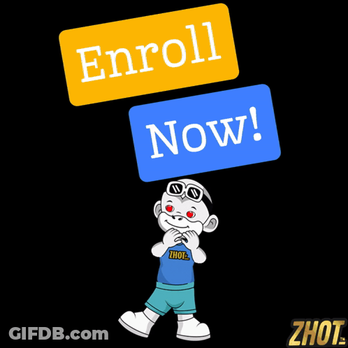 Cartoon Character In Blue Shirt Zhou GIF