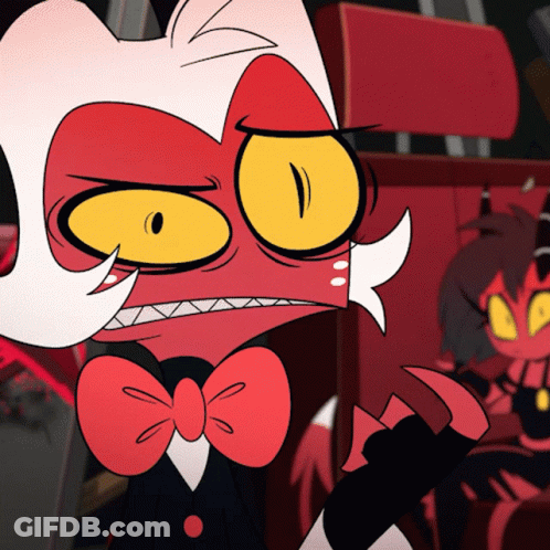 Cartoon Character In Bow Tie And Suit Angry GIF