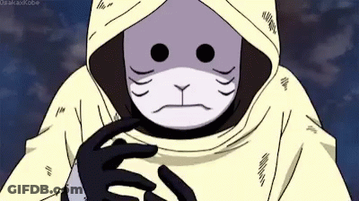 Cartoon Character In Cat Mask And Hooded Jacket GIF