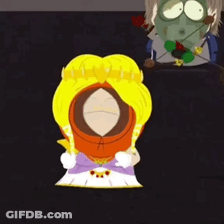 Cartoon Character In Crown And Purple Dress GIF