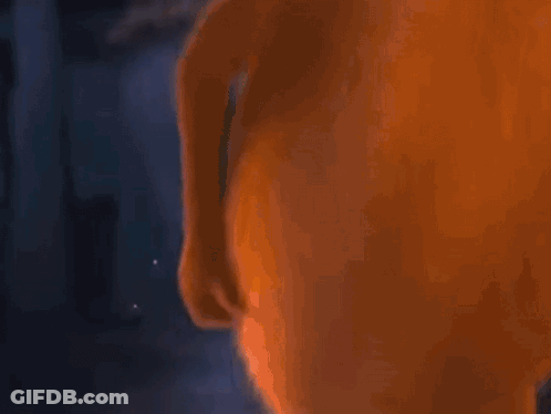 Cartoon Character In Front Of Castle And Well GIF