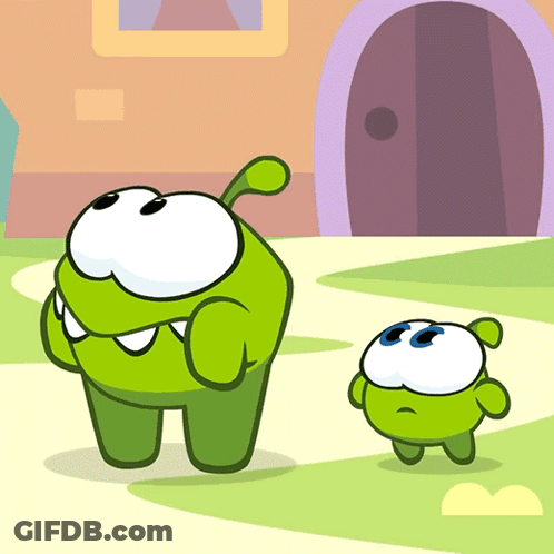 Cartoon Character In Galaxy Surrounded By Planets GIF
