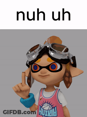 Cartoon Character In Goggles And Huxley Jersey GIF