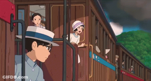 Cartoon Character In Hat And Glasses Surprised GIF