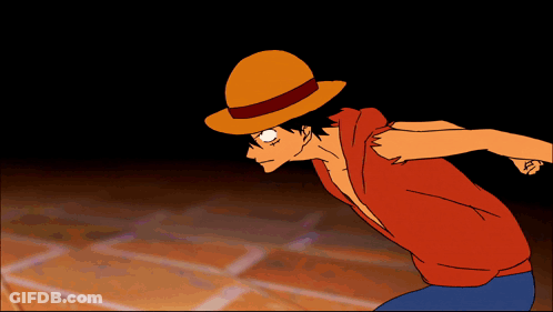 Cartoon Character In Hat And Red Shirt GIF