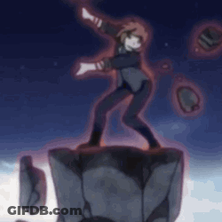 Cartoon Character In Hat And Tie GIF