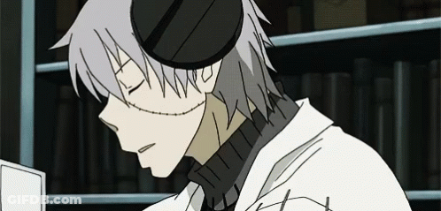 Cartoon Character In Headphones And White Jacket GIF