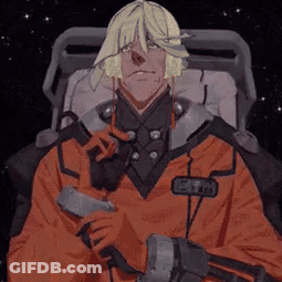 Cartoon Character In Hospital Bed Holding Gun And Cigarette GIF