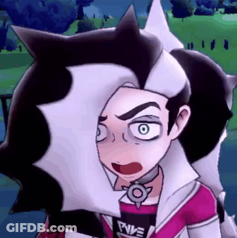 Cartoon Character In Pink Shirt With Rive GIF
