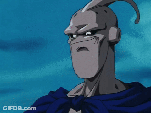 Cartoon Character In Purple Cape With M Belt GIF