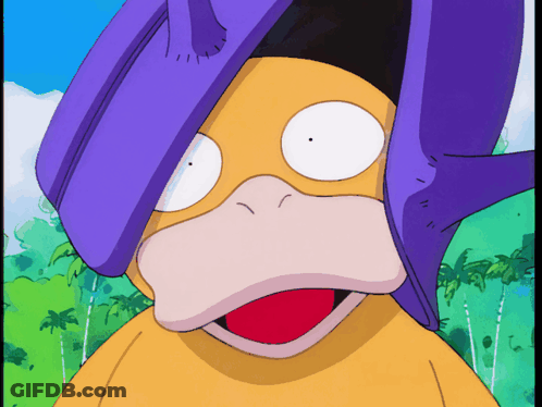 Cartoon Character In Purple Hat GIF
