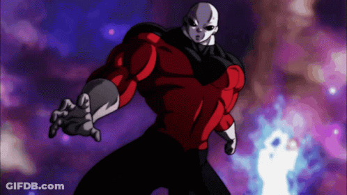 Cartoon Character In Red And Black Suit GIF
