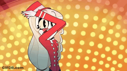 Cartoon Character In Red And White Hat Covering Face GIF