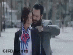 Cartoon Character In Red Jacket Looking In Mirror GIF
