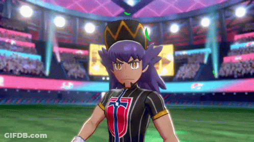 Cartoon Character In Stadium Hat And Striped Shirt GIF