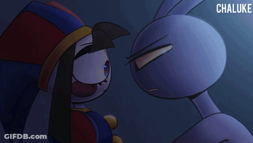 Cartoon Character In Suit And Tie Dancing In Dark Room GIF