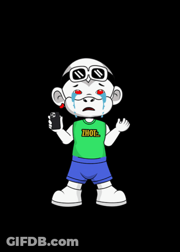 Cartoon Character In Thot Shirt GIF