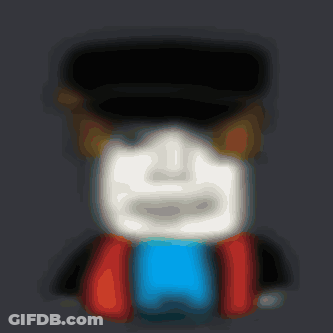 Cartoon Character In Top Hat GIF