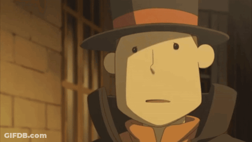 Cartoon Character In Top Hat And Coat GIF