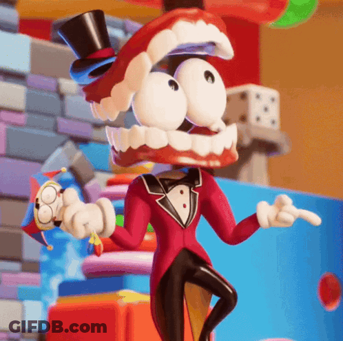 Cartoon Character In Top Hat And Tuxedo GIF