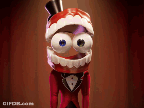 Cartoon Character In Tuxedo And Top Hat GIF