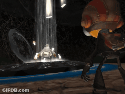 Cartoon Character In White Coat And Hat Holding Vodka Bottle GIF