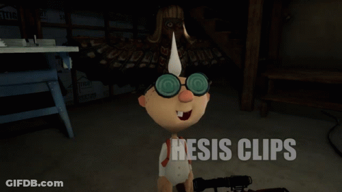 Cartoon Character In White Robe With Chinese Characters GIF