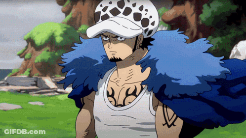 Cartoon Character In White Tank Top And Hat GIF