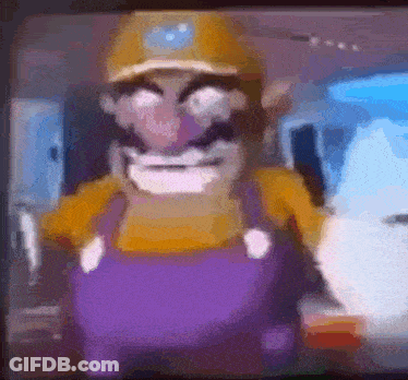 Cartoon Character In Yellow Hat And Overalls GIF